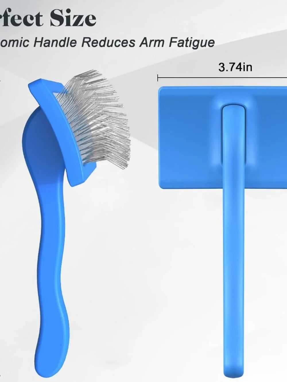 2PCS Slicker Brush for Dogs & Pet Comb,Professional Dog Grooming Brush